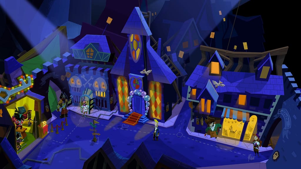 Return to Monkey Island - Melee Marktplatz