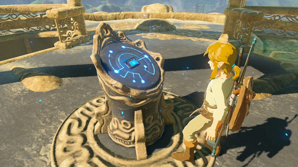 The Legend of Zelda Breath of the Wild - Pedestal