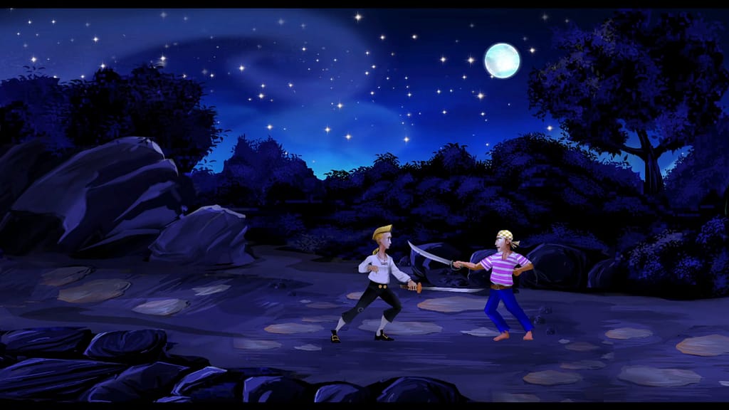 Secret of Monkey Island Guybrush Threepwood Beleidigungsfechten