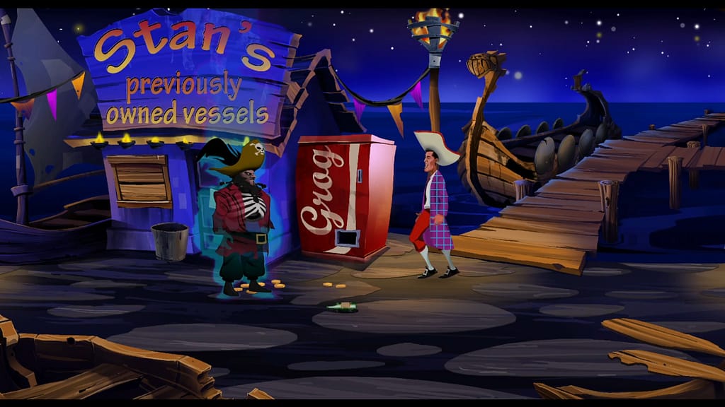 Secret of Monkey Island LeChuck Stan