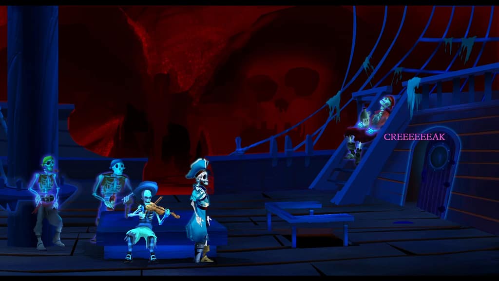 Secret of Monkey Island LeChucks Schiff