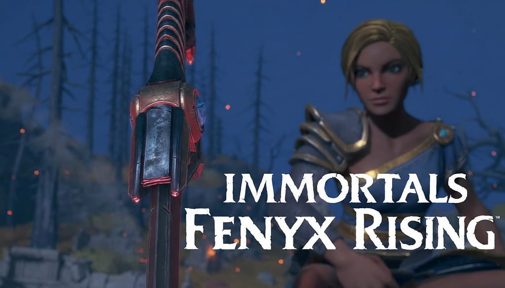 Immortals Fenyx Rising - Fenyx mit Schwert