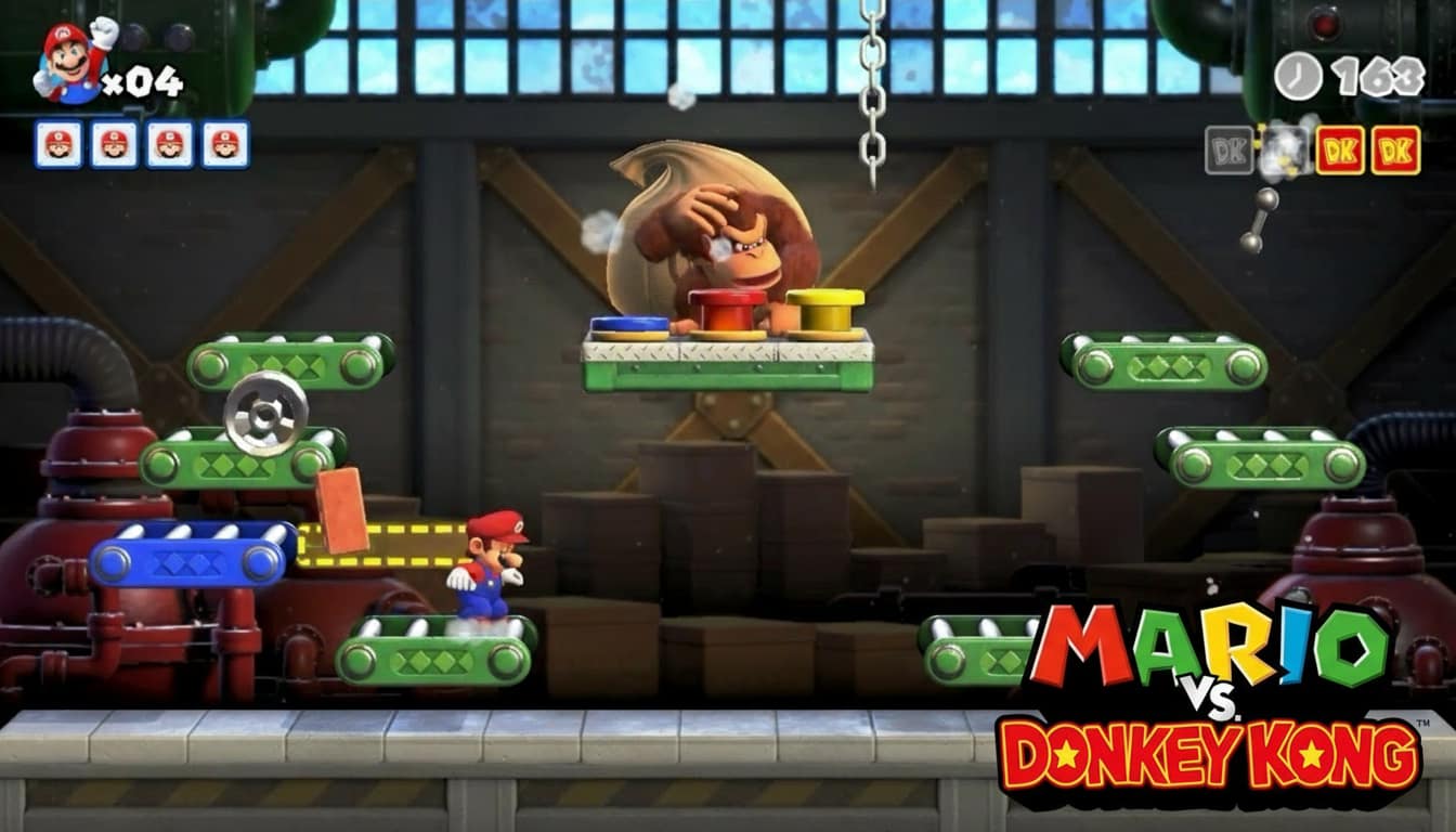 Scopri di più sull'articolo Mario vs. Donkey Kong su Nintendo Switch: Un divertimento nostalgico con nuove sfide